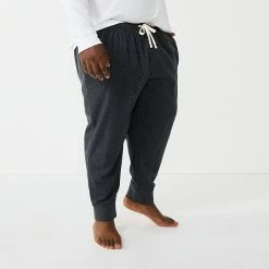 Big & Tall Sonoma Goods For Life® Flannel Sleep Pants Black Retro Planets -Sonoma Goods For Life shop unnamed file 5019