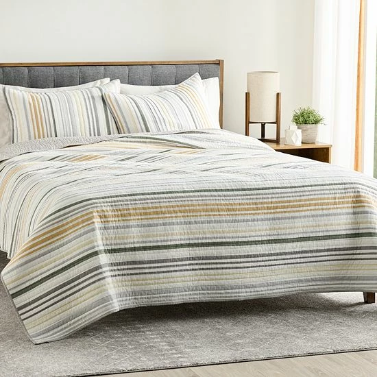 Sonoma Goods For Life® New Traditions Plymouth Yarn Dyed Stripe Quilt Or Sham 6 Sonoma Goods For Life® New Traditions Plymouth Yarn Dyed Stripe Quilt Or Sham - Image 4