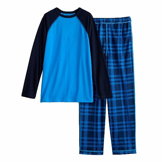 Boys 5-20 Sonoma Goods For Life® Adaptive Sensory & Easy Dressing Raglan Top & Pants Pajama Set Teal Gaming 6 Boys 5-20 Sonoma Goods For Life® Adaptive Sensory & Easy Dressing Raglan Top & Pants Pajama Set Teal Gaming - Image 4