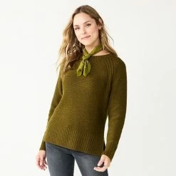 Women's Sonoma Goods For Life® Textured Raglan Sweater 16 Women's Sonoma Goods For Life® Textured Raglan Sweater -Sonoma Goods For Life shop unnamed file 505