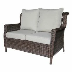 Sonoma Goods For Life® Cortena Wicker Patio Loveseat Blonde