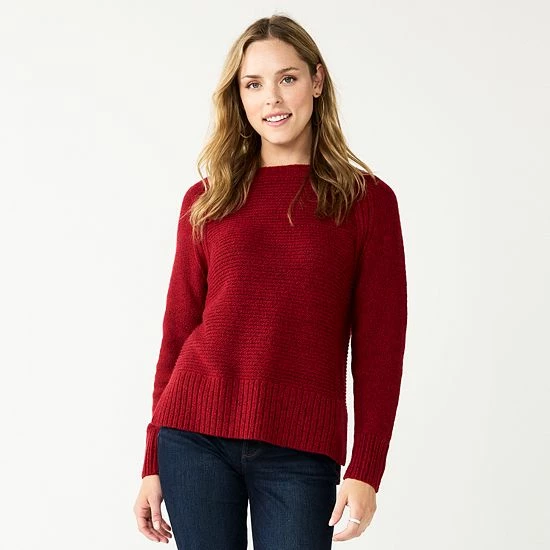 Women's Sonoma Goods For Life® Textured Raglan Sweater 9 Women's Sonoma Goods For Life® Textured Raglan Sweater - Image 7