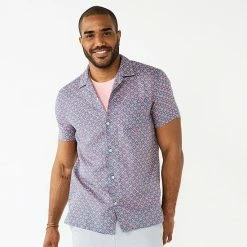 Men's Sonoma Goods For Life® Camp Shirt Western Print -Sonoma Goods For Life shop unnamed file 5139