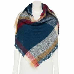Women's Sonoma Goods For Life® Slub Yarn Boucle Triangle Scarf Cream