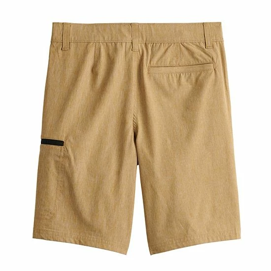 Boys 8-20 Sonoma Goods For Life® Flexwear Tech Shorts Elmore Tan 4 Boys 8-20 Sonoma Goods For Life® Flexwear Tech Shorts Elmore Tan - Image 2