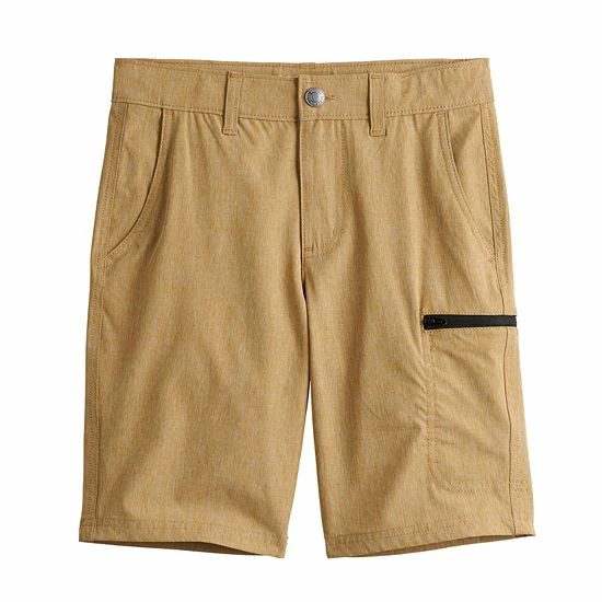 Boys 8-20 Sonoma Goods For Life® Flexwear Tech Shorts Elmore Tan 5 Boys 8-20 Sonoma Goods For Life® Flexwear Tech Shorts Elmore Tan - Image 3