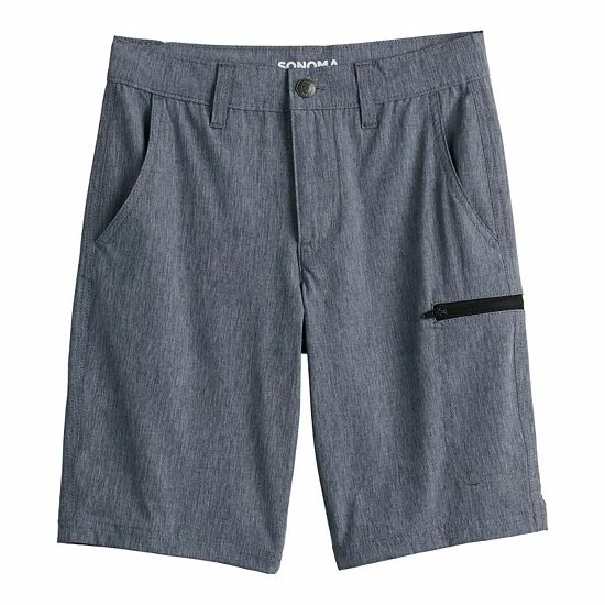 Boys 8-20 Sonoma Goods For Life® Flexwear Tech Shorts Elmore Tan 7 Boys 8-20 Sonoma Goods For Life® Flexwear Tech Shorts Elmore Tan - Image 5