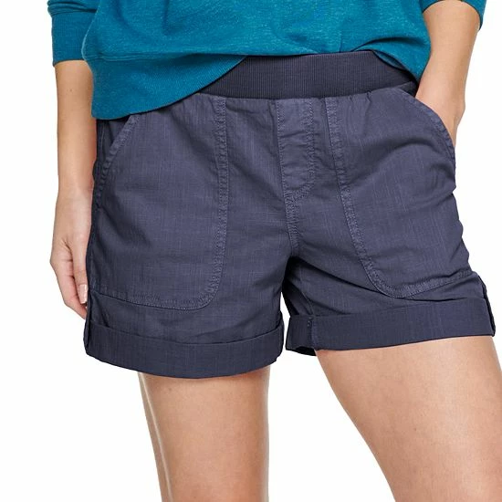 Women's Sonoma Goods For Life® Easy Pull-On 5" Utility Shorts Sydney Olive 5 Women's Sonoma Goods For Life® Easy Pull-On 5" Utility Shorts Sydney Olive - Image 3