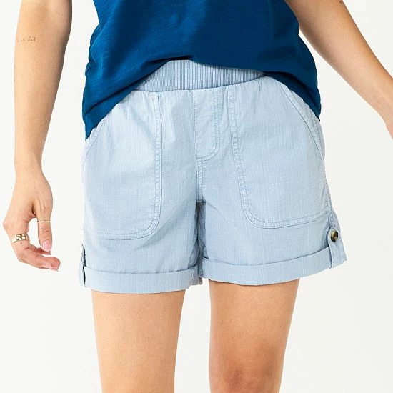 Women's Sonoma Goods For Life® Easy Pull-On 5" Utility Shorts Sydney Olive 14 Women's Sonoma Goods For Life® Easy Pull-On 5" Utility Shorts Sydney Olive - Image 12