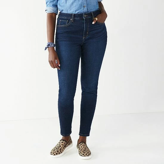 Petite Sonoma Goods For Life® High-Waisted Curvy Skinny Jeans Mariano 5 Petite Sonoma Goods For Life® High-Waisted Curvy Skinny Jeans Mariano - Image 3