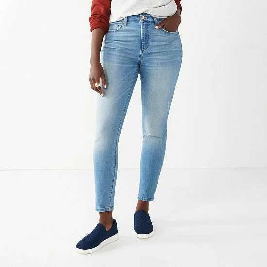 Petite Sonoma Goods For Life® High-Waisted Curvy Skinny Jeans Mariano 8 Petite Sonoma Goods For Life® High-Waisted Curvy Skinny Jeans Mariano - Image 6