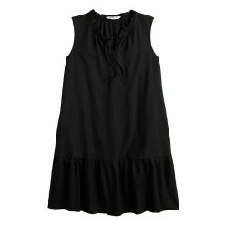Women's Sonoma Goods For Life® Tiered Sleeveless Dress Black Floral -Sonoma Goods For Life shop unnamed file 5230