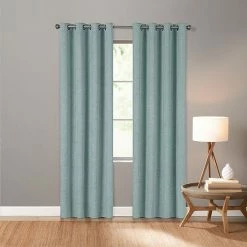 Sonoma Goods For Life® Ultimate Performance Distressed Chenille 100% Blackout 2-pk Curtain Indigo
