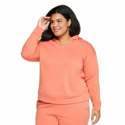 Plus Size Sonoma Goods For Life® Fleece Hoodie Sweatshirt Blue Cloud Dye -Sonoma Goods For Life shop unnamed file 5250