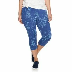 Plus Size Sonoma Goods For Life® Knit Capri Leggings Black -Sonoma Goods For Life shop unnamed file 5291