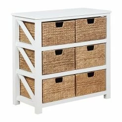 Sonoma Goods For Life® Cameron Basket Bookcase Hazelnut