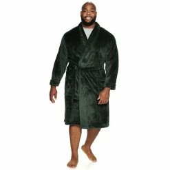 Big & Tall Sonoma Goods For Life® Plush Robe Uptown Gray -Sonoma Goods For Life shop unnamed file 5332