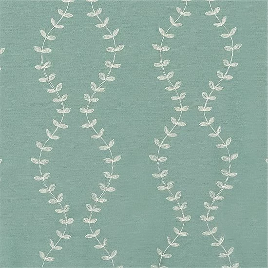 Sonoma Goods For Life® Ultimate Performance 2-Pack Lindley Embroidered 100% Blackout Curtain Aqua 6 Sonoma Goods For Life® Ultimate Performance 2-Pack Lindley Embroidered 100% Blackout Curtain Aqua - Image 4