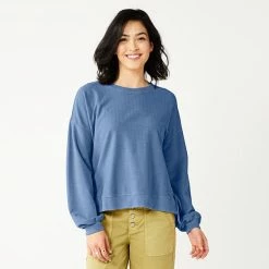 Women's Sonoma Goods For Life® Side Tie Sweatshirt Copperish -Sonoma Goods For Life shop unnamed file 5371