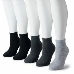 Women's Sonoma Goods For Life® 5 Pack Neutral Color Quarter Socks White -Sonoma Goods For Life shop unnamed file 5384