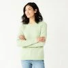 Women's Sonoma Goods For Life® Pull-On Raglan Sweater Dark Teal