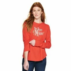 Petite Sonoma Goods For Life® Long Sleeve Holiday Graphic Tee So Very Merry Red 21 Petite Sonoma Goods For Life® Long Sleeve Holiday Graphic Tee So Very Merry Red -Sonoma Goods For Life shop unnamed file 5405