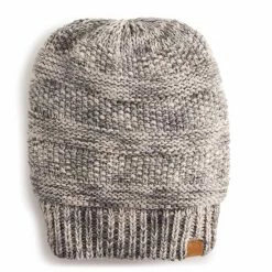 Women's Sonoma Goods For Life® Seed Stitch Beanie Light Gray Marled
