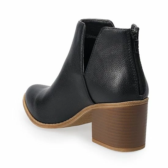 Sonoma Goods For Life® Donkey Women's Western Dip Ankle Boots Brown 5 Sonoma Goods For Life® Donkey Women's Western Dip Ankle Boots Brown - Image 3