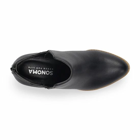 Sonoma Goods For Life® Donkey Women's Western Dip Ankle Boots Brown 7 Sonoma Goods For Life® Donkey Women's Western Dip Ankle Boots Brown - Image 5