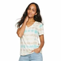 Petite Sonoma Goods For Life® Everyday Short Sleeve V-Neck Tee Black -Sonoma Goods For Life shop unnamed file 5499