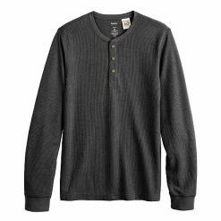 Men's Sonoma Goods For Life® Adaptive & Easy Dressing Henley Top Gray -Sonoma Goods For Life shop unnamed file 5530