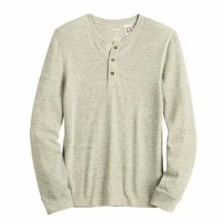 Men's Sonoma Goods For Life® Adaptive & Easy Dressing Henley Top Gray -Sonoma Goods For Life shop unnamed file 5531