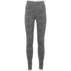 Women's Sonoma Goods For Life® High-Waisted Leggings Light Gray Animal -Sonoma Goods For Life shop unnamed file 5541
