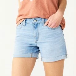 Women's Sonoma Goods For Life® High-Waist 5" Jean Shorts Broadway -Sonoma Goods For Life shop unnamed file 5554