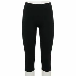 Petite Sonoma Goods For Life® Wide-Waist Capri Leggings Pink Dip Dye -Sonoma Goods For Life shop unnamed file 5651