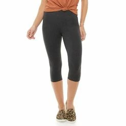 Petite Sonoma Goods For Life® Wide-Waist Capri Leggings Pink Dip Dye -Sonoma Goods For Life shop unnamed file 5659