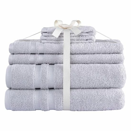 Sonoma Goods For Life® 6-pack Ultimate Towel With Hygro® Technology Silver 7 Sonoma Goods For Life® 6-pack Ultimate Towel With Hygro® Technology Silver - Image 5