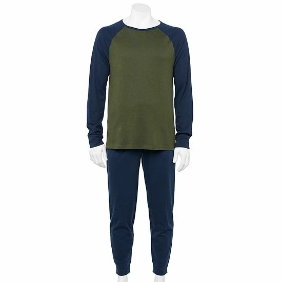 Men's Sonoma Goods For Life® Supersoft Standard-Fit Raglan Tee & Jogger Pants Brown Gray Heather 12 Men's Sonoma Goods For Life® Supersoft Standard-Fit Raglan Tee & Jogger Pants Brown Gray Heather - Image 10