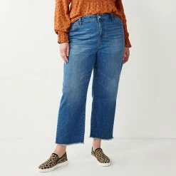 Plus Size Sonoma Goods For Life® Premium High-Waisted Straight-Leg Crop Jeans Summit 11 Plus Size Sonoma Goods For Life® Premium High-Waisted Straight-Leg Crop Jeans Summit -Sonoma Goods For Life shop unnamed file 5770