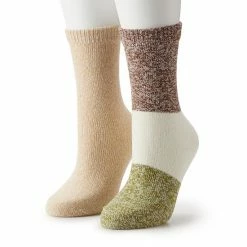 Sonoma Goods For Life® Colorblock Supercozy Crew Sock 2 Pack Green -Sonoma Goods For Life shop unnamed file 5797