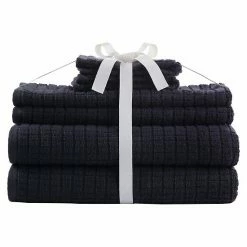 Sonoma Goods For Life® Grid Texture Towels Black -Sonoma Goods For Life shop unnamed file 5826