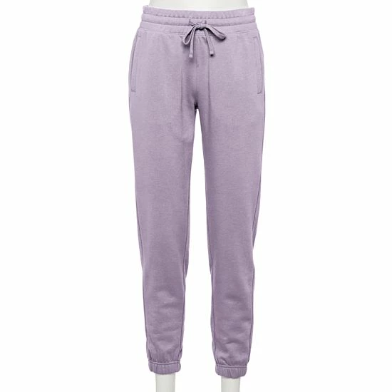 Petite Sonoma Goods For Life® Knit Cinched Jogger Pants Majestic Violet 9 Petite Sonoma Goods For Life® Knit Cinched Jogger Pants Majestic Violet - Image 7