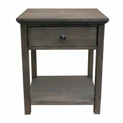 Sonoma Goods For Life® Canton End Table Gray Brown