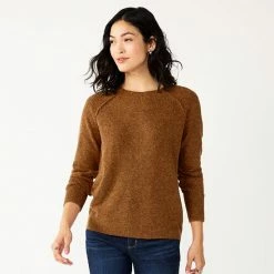 Women's Sonoma Goods For Life® Pull-On Raglan Sweater Dark Teal -Sonoma Goods For Life shop unnamed file 59