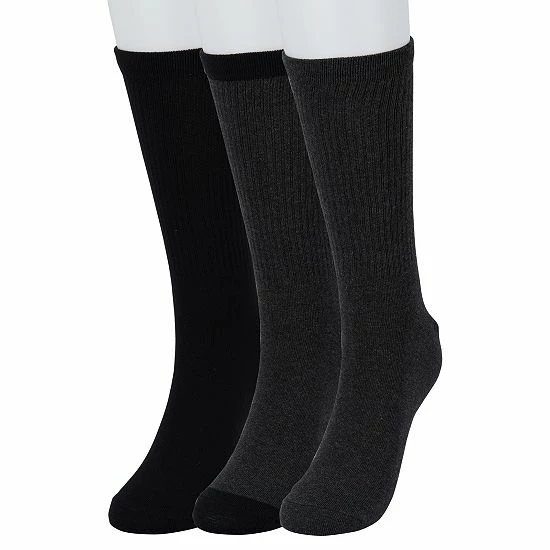 Men's Sonoma Goods For Life® 3-pack Ribbed Dress Socks Khaki Navy Brown 8 Men's Sonoma Goods For Life® 3-pack Ribbed Dress Socks Khaki Navy Brown - Image 6