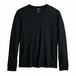 Men's Sonoma Goods For Life® Adaptive & Easy Dressing Long Sleeve Crew Tee Charcoal -Sonoma Goods For Life shop unnamed file 5908