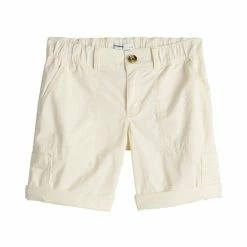 Women's Sonoma Goods For Life® Comfort Waist Utility Bermuda Shorts Polar Beige -Sonoma Goods For Life shop unnamed file 5916