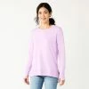 Women's Sonoma Goods For Life® Super Soft Solid Tunic Sweatshirt Sky Blue 2 Women's Sonoma Goods For Life® Super Soft Solid Tunic Sweatshirt Sky Blue -Sonoma Goods For Life shop unnamed file 592