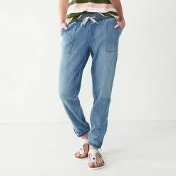 Women's Sonoma Goods For Life® Zipper-Hem Elastic-Waist Utility Jogger Pants Almond 21 Women's Sonoma Goods For Life® Zipper-Hem Elastic-Waist Utility Jogger Pants Almond -Sonoma Goods For Life shop unnamed file 5936