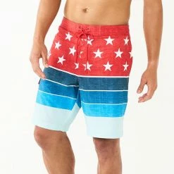 Men's Sonoma Goods For Life® E-Board Swim Trunks Ernest Stripe 30 Men's Sonoma Goods For Life® E-Board Swim Trunks Ernest Stripe -Sonoma Goods For Life shop unnamed file 5945